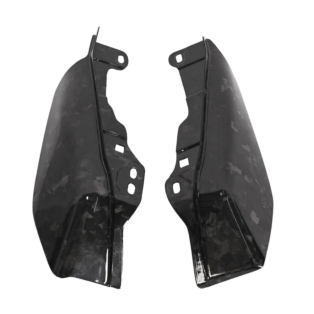 New Forged Carbon Fiber Head Shield and Air Deflector with 12-Month Warranty for 09-23 Street Glide FLHT FLHR FLTRU FLTRX
